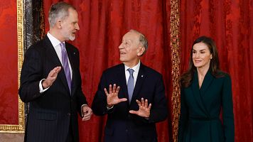 Marcelo Rebelo de Sousa, expresidente de Portugal, galardonado con el Toisón de Oro por Felipe VI