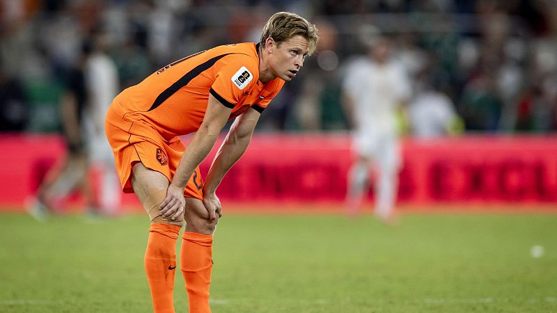 Frenkie de Jong durante el mundial 2026