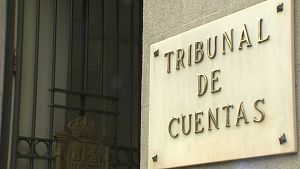 Acc�s a la seu del Tribunal de Comptes (Madrid)