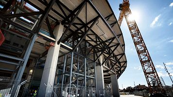 Fallece un trabajador en las obras del Camp Nou y el FC Barcelona se pone "a disposición" de la familia