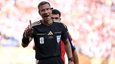 Slavko Vin?i? en la final del Mundial 2026 Espa�a vs Argentina