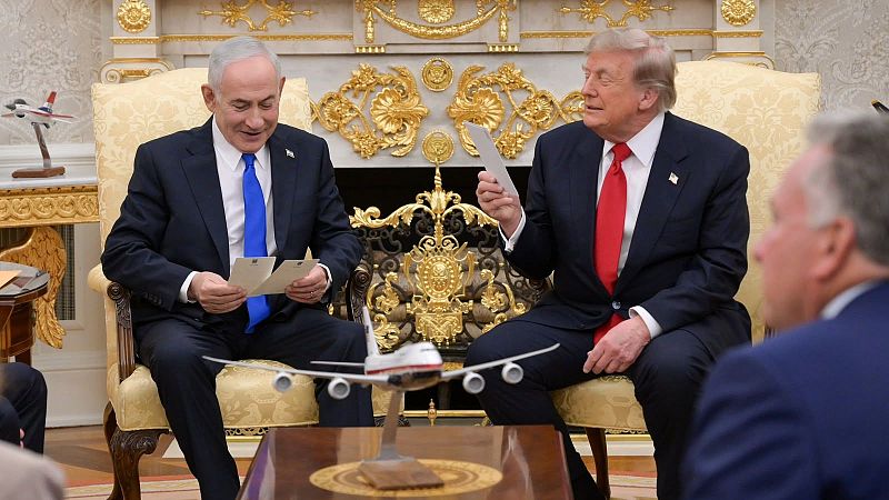 Trump se reúne con Netanyahu y Zelenski para poner fin a los dos principales conflictos bélicos internacionales