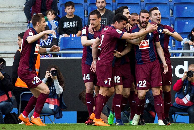 El Eibar logra sacar los tres puntos de casa del Espanyol