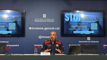 Los Mossos investigan 36 casos de tráfico de seres humanos, con 32 detenidos y 24 víctimas