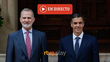 Pedro Sánchez y Felipe VI, en directo hoy la reunión en el palacio de la Almudaina de Palma de Mallorca