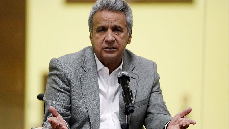 Lenín Moreno pide investigar la supuesta entrega de dinero de las FARC a Rafael Correa