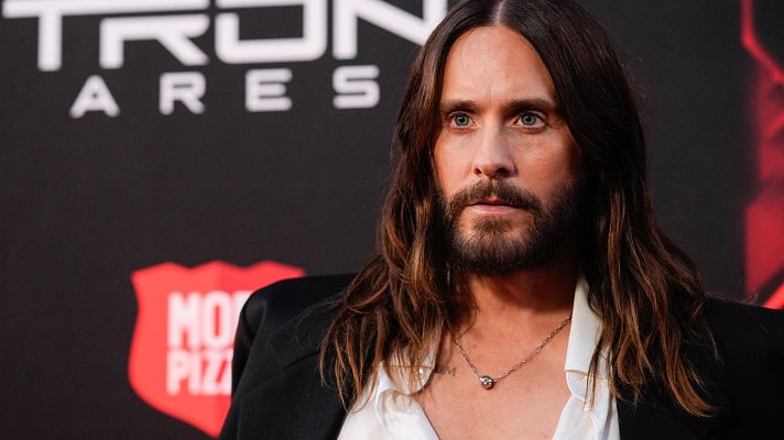 Jared Leto durante el estreno de 'Tron: Ares' en Los �ngeles, en 2025 (AP Photo/Chris Pizzello)