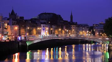 Puente Ha'penny en Dubl�n