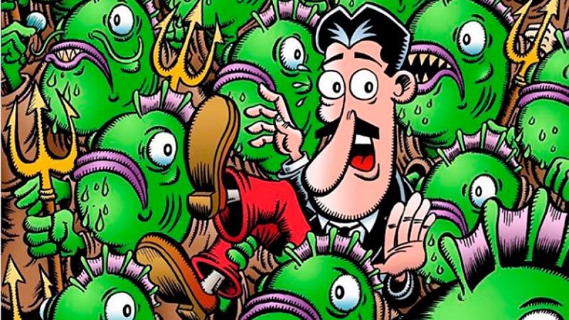 Dr. Litus, un investigador paranormal heredero de Lovecraft y Bruguera