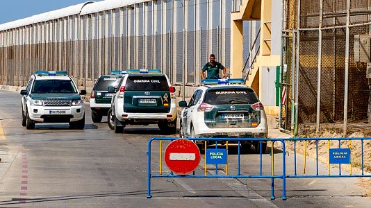 La Guardia Civil ha reforzado con varias patrullas el dique sur de Melilla
