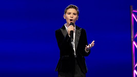 Lucas Paulano, representante de Espa�a en Eurovisi�n Junior