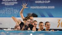 Equipo de nataci�n art�stica de Espa�a