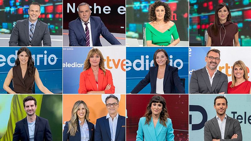 Los informativos de TVE (16,6%) crecen 4.6 puntos en julio en un año, el mayor crecimiento interanual de su historia