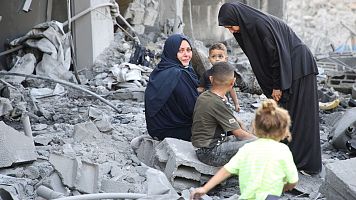 Gaza recupera 112 cadáveres entre los escombros, incluidos los cuerpos de 40 niños