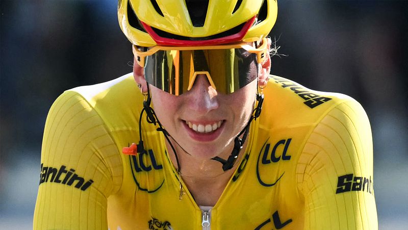La l�der Lorena Wiebes, ante el reto de ser la primera en ganar 3 etapas seguidas del Tour de Francia femenino