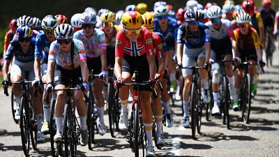La noruega Haugset, nueva l�der del Tour de Francia tras una exhibici�n en solitario