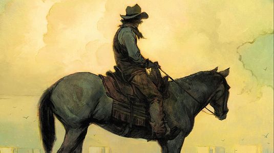 Detalle de la portada de 'Tras la pista de Blueberry' (Norma editorial)