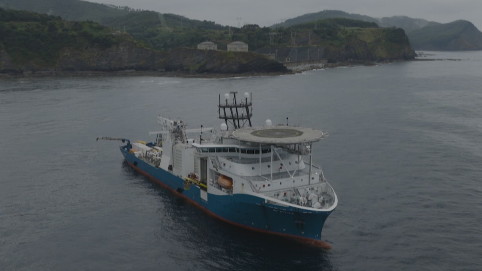 Comienza el tendido del cable submarino para la interconexión eléctrica entre España y Francia desde Bizkaia | RTVE Play - Ver ahora