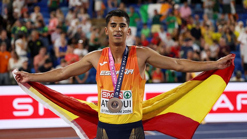 Mohamed Attaoui logra un bronce muy sufrido en el Europeo de Birmingham