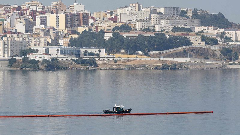 El Gobierno colocará en Melilla barreras de contención en el mar similares a las de Ceuta