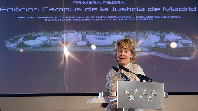 Cifuentes denuncia ante la Fiscalía el proyecto del Campus de la Justicia de Esperanza Aguirre