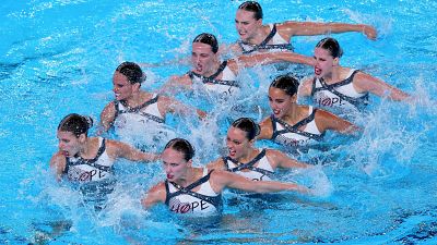 España suma otra plata en París y se proclama subcampeona de Europa en la rutina técnica por equipos