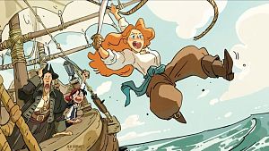 Vi�eta de 'La �ltima noche de Anne Bonny' (Norma editorial)