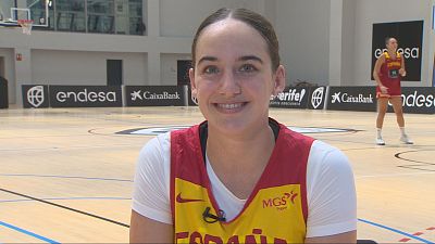 Iyana Mart�n, en busca de resarcirse de la baja en el Eurobasket en su primera gran cita mundialista con Espa�a