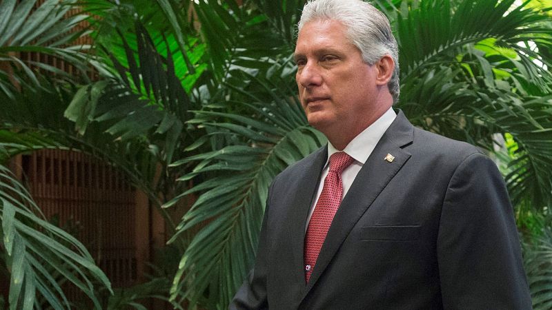 Díaz-Canel recibe el respaldo de los aliados de Cuba y EE.UU. insta a un cambio