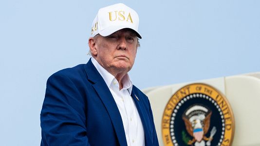 Trump exige a Ir�n una "indemnizaci�n" por "50 a�os de ataques y muertes" de estadounidenses