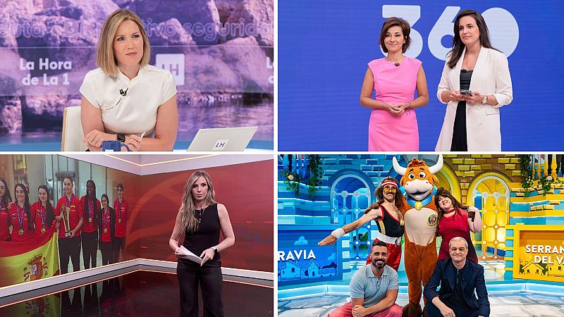 La 1 (12,5%), cadena más vista del día, revalida los liderazgos de 'El Grand Prix', 'La Hora de La 1' y 'Mañaneros 360'