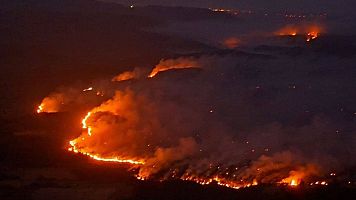 Detenido un hombre de 28 años como presunto causante del incendio de Las Peñas de Riglos, en Huesca