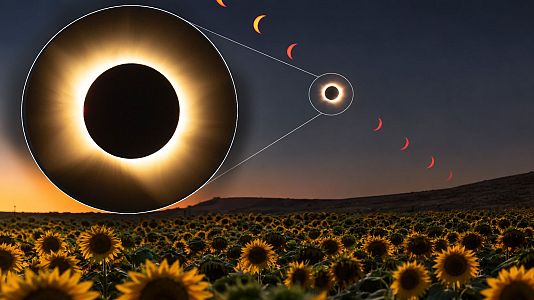 Composici�n de im�genes de la NASA fotografiadas en Espa�a
