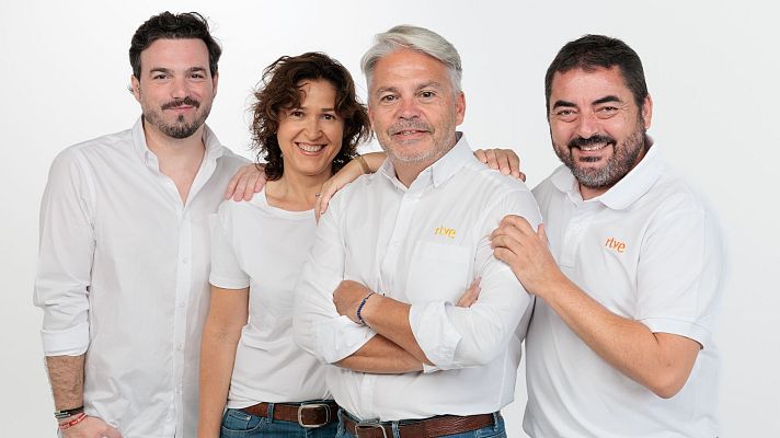 De izquierda a derecha: Juan Manuel P�rez-Noya, Silvia Verde, Miguel �ngel M�ndez y Pablo L�pez