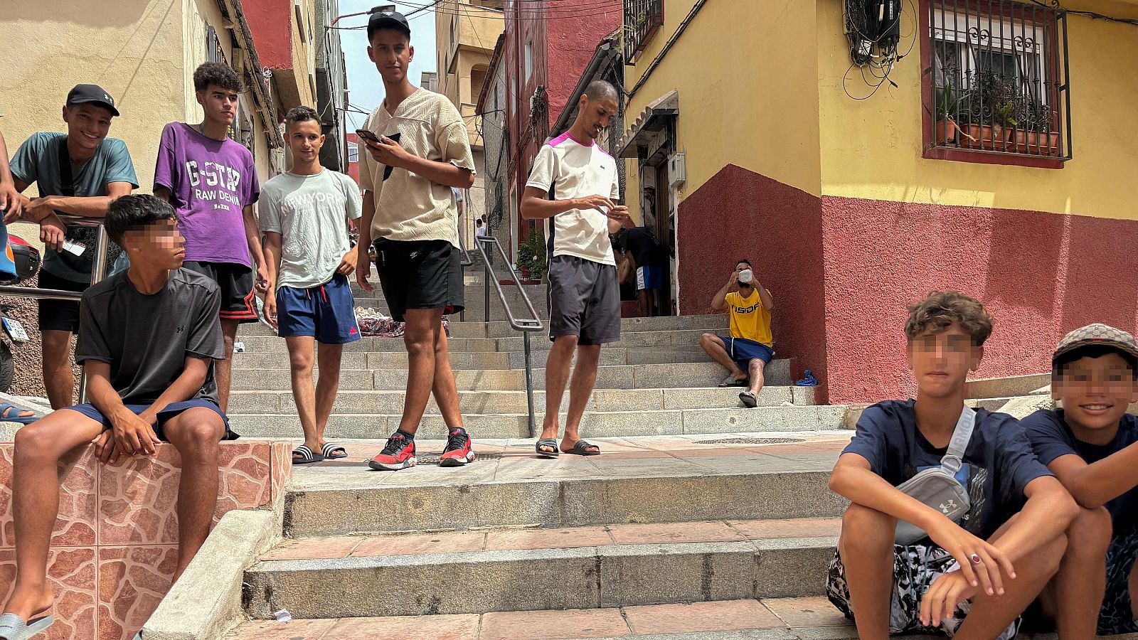 El barrio de Hadú, en Ceuta, refugio de muchos migrantes | Ver