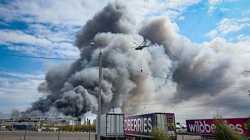 Ucrania deja sin servicio el mayor almacén de Wildberries en una intensa jornada de intercambio de misiles con Rusia