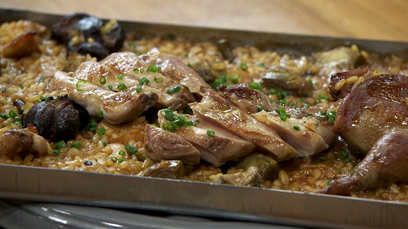 Arroz de perdiz a la lata