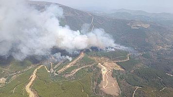 Incendio en Las Hurdes