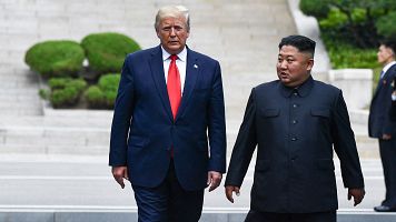 Trump presiona para reunirse con Kim Jong-un mientras los ejercicios militares con Corea del Sur se reducen a la mitad