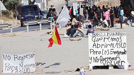 El Gobierno trabaja en un plan de acogida de los menores migrantes en Ceuta m�s vulnerables con las comunidades