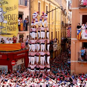 3 de 9 amb folre de la Jove de Tarragona a la diada de Sant Mag�