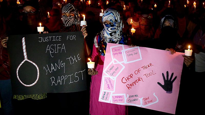 India aplicará la pena de muerte a los violadores de menores de 12 años