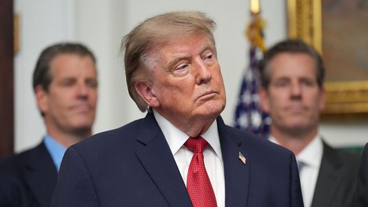 Trump anuncia una "guerra econ�mica" contra Ir�n y un "aislamiento sin precedentes"