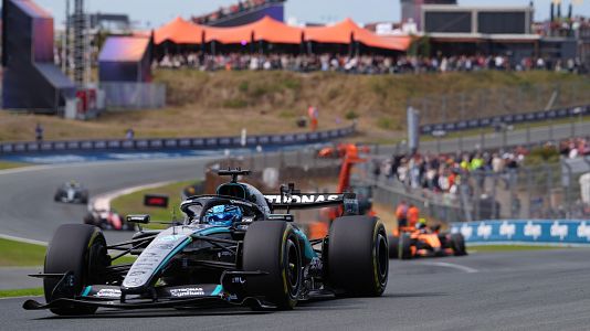 George Russell en el GP de Zandvoort