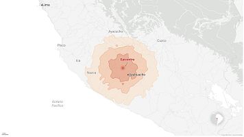Un terremoto de magnitud 7,2 sacude el suroeste de Perú