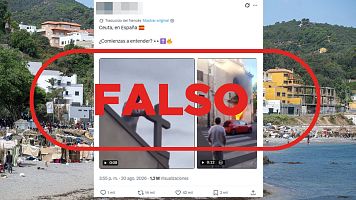 Estos vídeos no muestran actos vandálicos contra iglesias en Ceuta, es falso