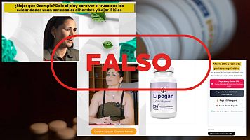 Rosa L�pez no promociona estas c�psulas para "perder peso sin dietas"