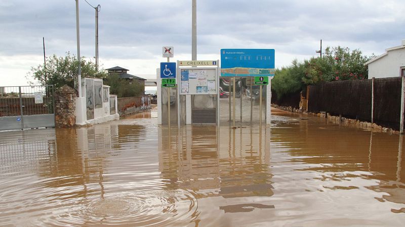 El litoral tarragoní fa balanç dels danys i la gestió dels aiguats