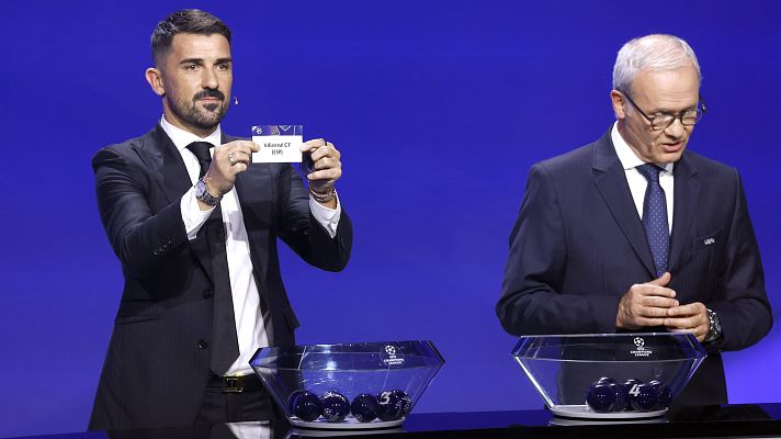 Sorteo de fase de liga de la Champions