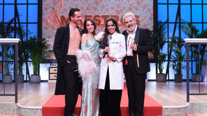 Beatriz Luengo brilla en el duelo final y se convierte en ganadora de Maestros de la Costura Celebrity 2